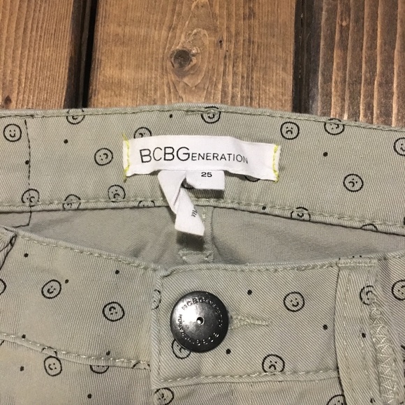 BCBGeneration Smiley Face Pants! - Picture 2 of 3